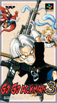 Go Go Ackman 3 Super Famicom JP box art